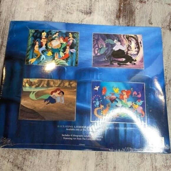VTG Disney The Little Mermaid lithograph - Picture 5 of 6